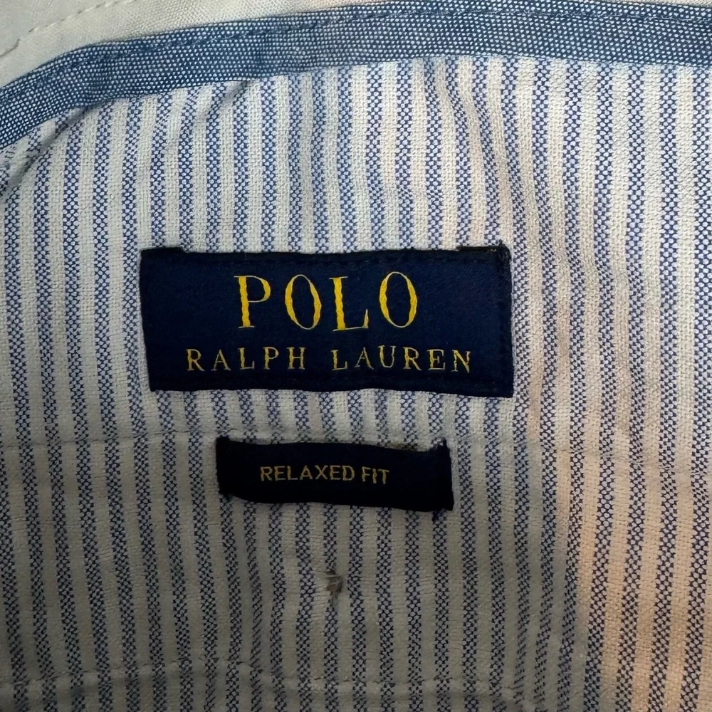 NEW Polo Ralph Lauren Relaxed Fit Mens 31x30 Beige Khaki Cotton Chino Pants